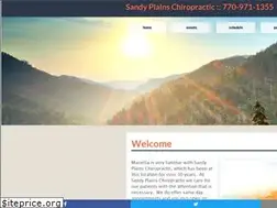 Sites similar to sandyplainschiro.com