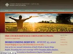 Sites similar to sandyridgebaptistchurch.com