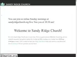 Sites similar to sandyridgechurch.org
