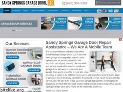 Sites similar to sandyspringsgaragedoorllc.com