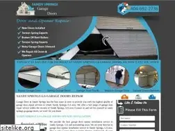 Sites similar to sandyspringsgaragedoors.com