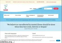 Sites similar to sane.org.uk