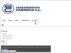 Sites similar to saneamientoscarmelo.com