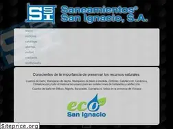 Sites similar to saneamientossanignacio.com