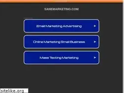 Sites similar to sanemarketing.com