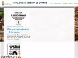 Sites similar to sanestebandegormaz.org