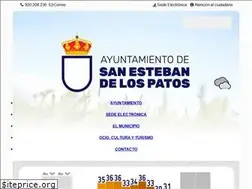 Sites similar to sanestebandelospatos.es
