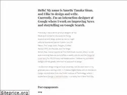 Sites similar to sanettesloan.com