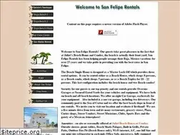Sites similar to sanfeliperentals.com