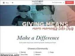 Sites similar to sanfordhealthfoundation.org