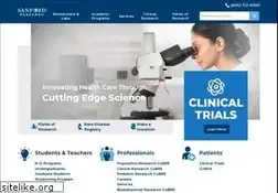 Sites similar to sanfordresearch.org