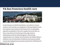 Sites similar to sanfrancisco.va.gov
