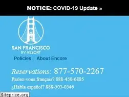 Sites similar to sanfranciscorvresort.com