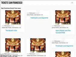 Sites similar to sanfranciscotickets.org