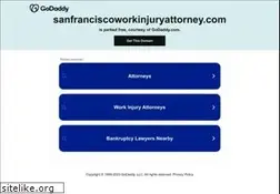Sites similar to sanfranciscoworkinjuryattorney.com