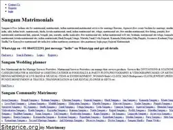 Sites similar to sangammatrimonials.com