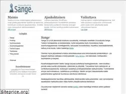 Sites similar to sange.fi