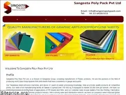 Sites similar to sangeetapolypack.com