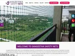 Sites similar to sangeethasafetynets.com