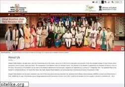 Sites similar to sangeetnatak.gov.in