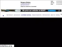 Sites similar to sangerasubaru.com