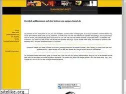 Sites similar to sanges-kunst.de