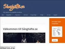 Sites similar to sanghafte.se