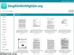 Sites similar to sangkienkinhnghiem.org