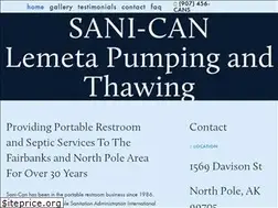Sites similar to sani-can.biz