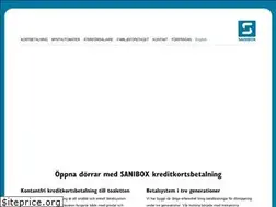 Sites similar to sanibox.se