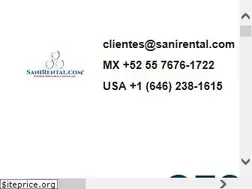 Sites similar to sanirental.com