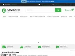 Sites similar to sanitiser.co.uk