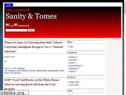 Sites similar to sanityandtomes.com