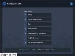 Sites similar to sanitygurus.com