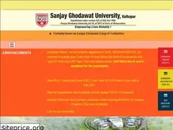 Sites similar to sanjayghodawatuniversity.ac.in