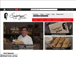 Sites similar to sanjeevkapoor.com