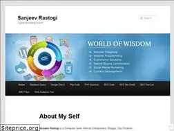 Sites similar to sanjeevrastogi.wordpress.com