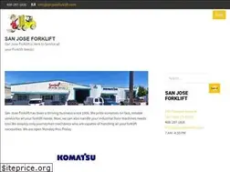 Sites similar to sanjoseforklift.com