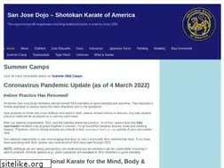 Sites similar to sanjoseshotokan.com