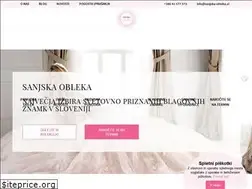 Sites similar to sanjska-obleka.si