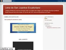 Sites similar to sanjuanitosecuatorianos.blogspot.com