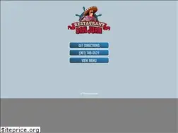 Sites similar to sanjuanrestaurant.net