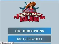 Sites similar to sanjuanrestaurant3.com