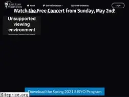 Sites similar to sanjuansymphony.org