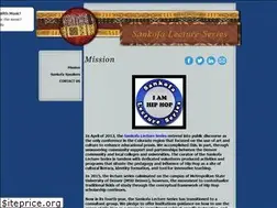 Sites similar to sankofalectureseries.com