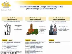 Sites similar to sankt-joseph-siemensstadt.de