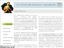 Sites similar to sankt-peter-am-perlach.de