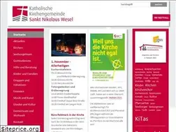 Sites similar to sanktnikolaus-wesel.de