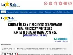 Sites similar to sanlazarodelasalle.cl