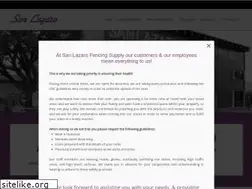 Sites similar to sanlazarofencing.com